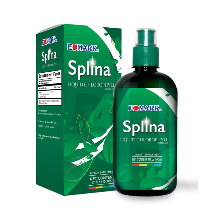 Edmark Splina 500ml liquid chlorophyll